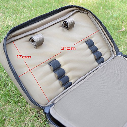 Hirisi Tackle – Kit D’accessoires Pour Pêche à La Carpe – Avec Porte-canne, Buzz Bar, Pique, écureuil Et Alarme