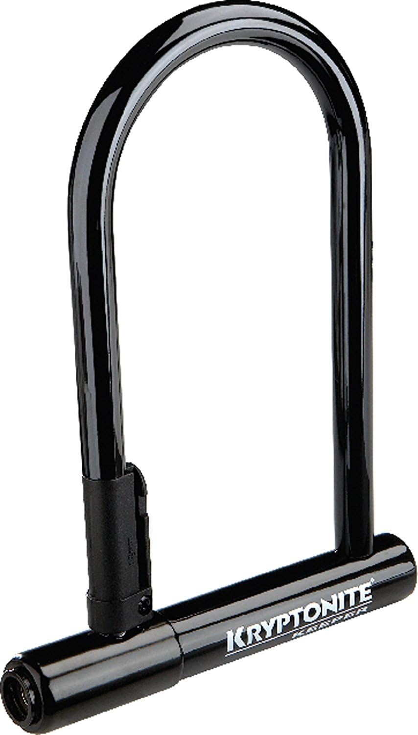 Kryptonite Keeper 12 Standard with Bracket Black Bike U Lock 12mm