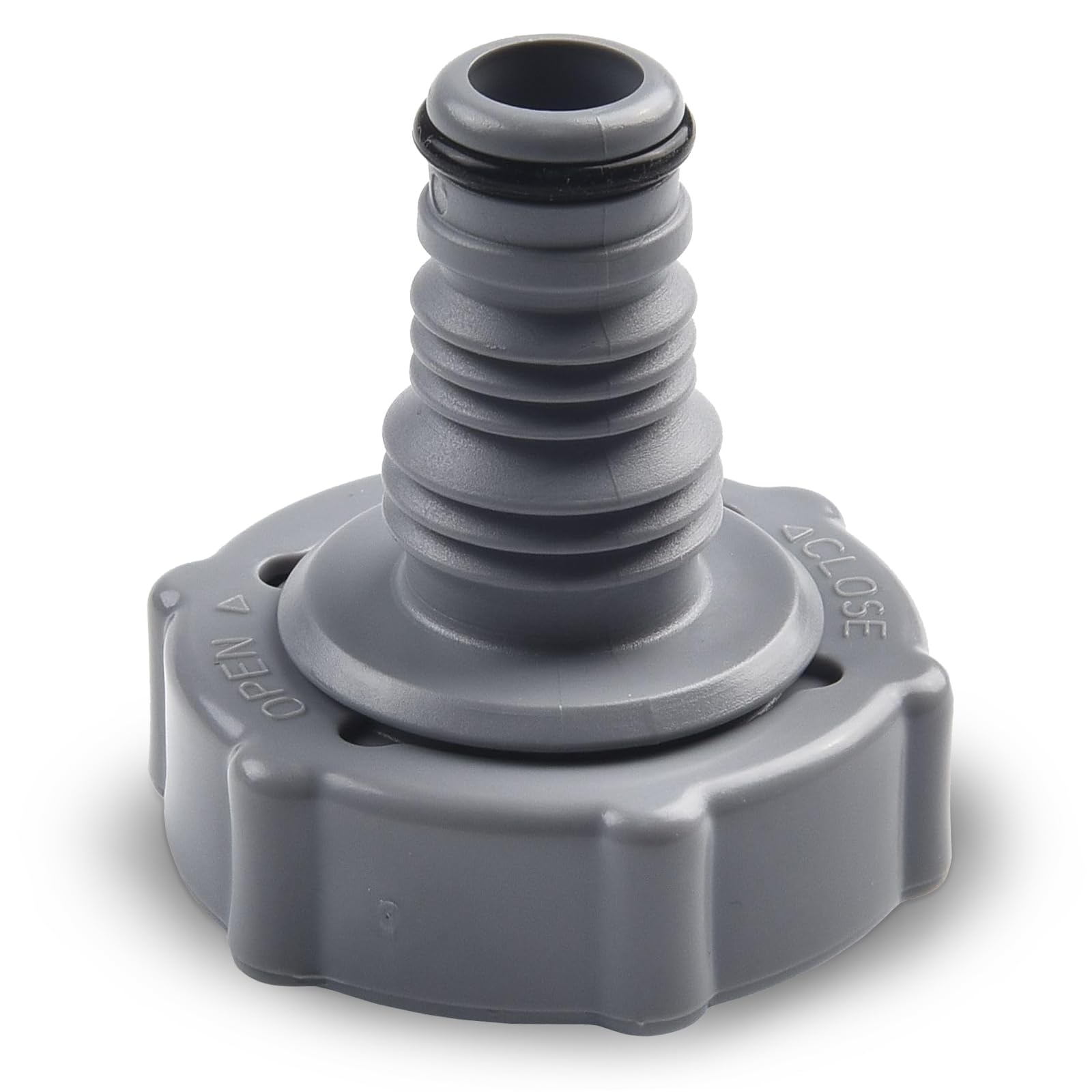 P6H1419 Drain Valve, 32 mm Drainage Adapter for Drain, Swimming Pool Hose Adapter Hose Replacement Plug, Pipe Drain Valve Connection for Swimming Pool Maintenance