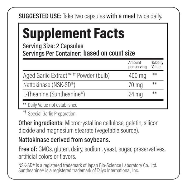 KYOLIC AGED GARLIC EXTRACT FORMULA 109, BLOOD PRESSURE HEALTH, 160 CAPSULES