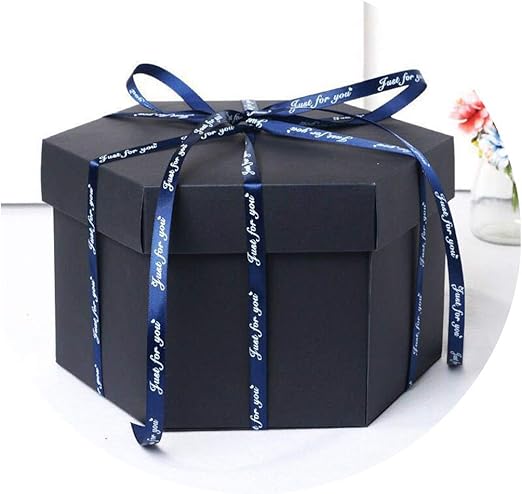 Caja de sorpresa creativa, caja de fotos Explosion, álbum de recortes DIY y álbum de fotos,