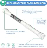 QILERR Strong Short Tension Rod 40-70 cm Heavy Duty Spring Curtain Rod White view 2