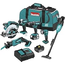 マキタコスメ6点セット Makita 18V LXT 6-Piece Cordless Tool Combo Kit with 3.0Ah