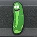 Pickle Rick 3D PVC Morale Patch By Tactical Outfitters