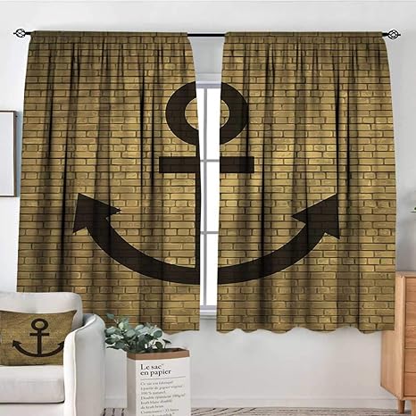 Amazon Com Renteriadecor Anchor Bedroom Drapes Anchor Icon