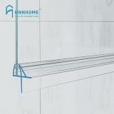 HNNHOME Shower Door Seal Strip for 4-6mm Glass, 11mm Gap, 870mm Length view 6