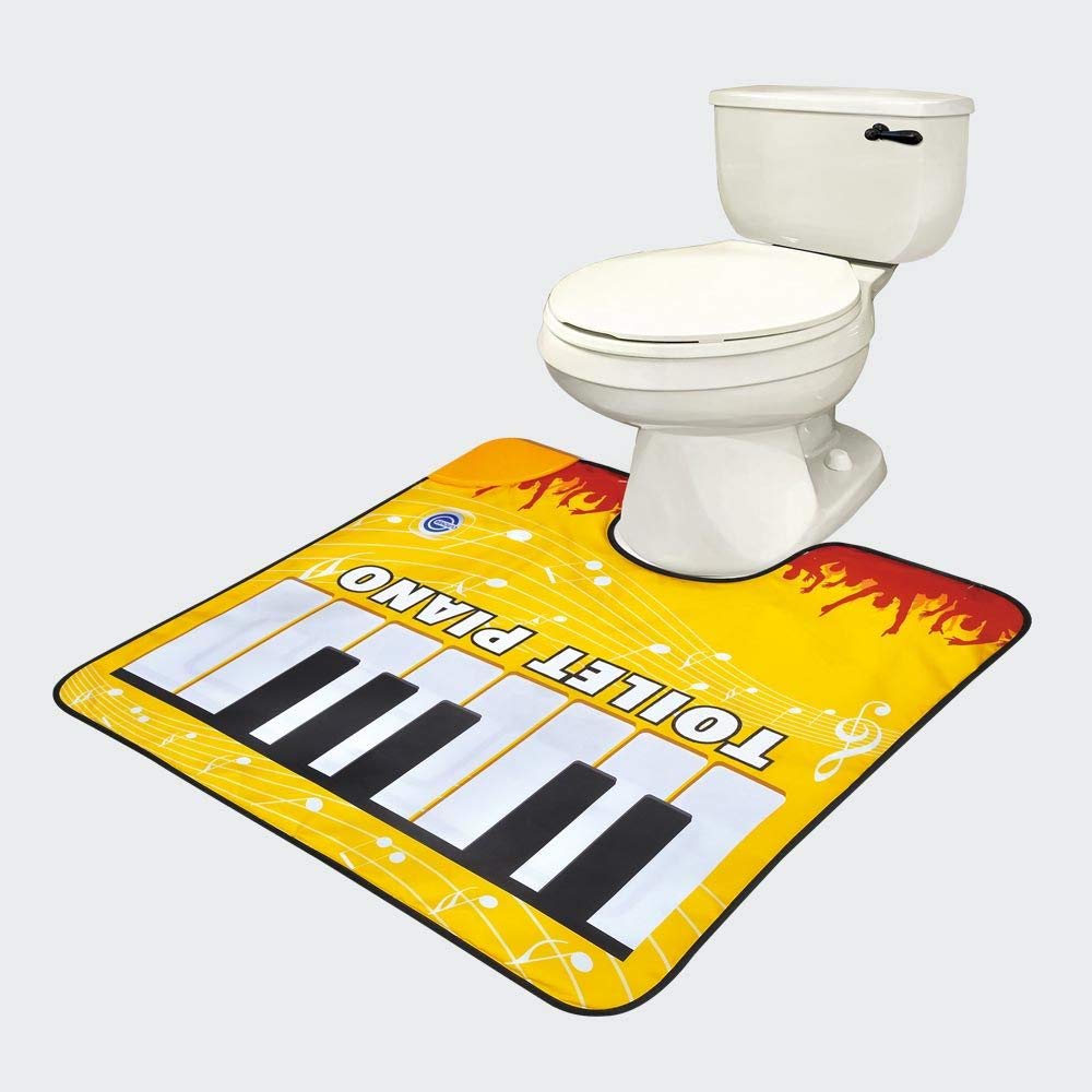 #winning Toilet Piano Mat