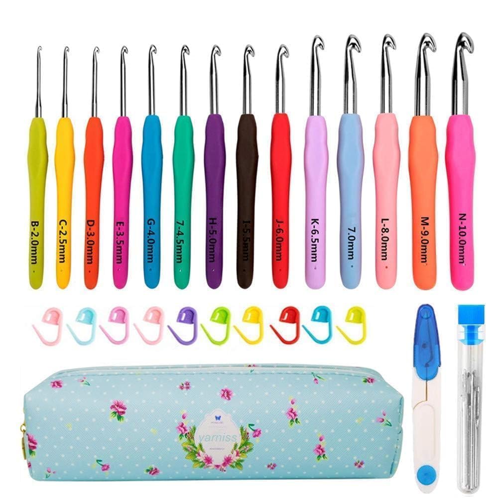 Yarniss Crochet Hooks 14-size set