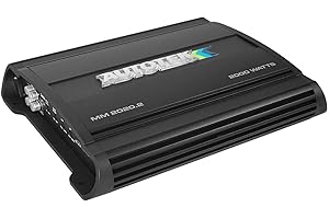 Autotek MM2020.2 Mean Machine Series Bridgeable Car Audio Amplifier – 2 Channel, Class A/B, 2000 Watt, Bass Boost, Marine Grade Protection Amp