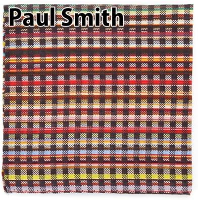 Amazon ポールスミス Paul Smith ハンカチ メンズ ハンカチーフ 男性用 紳士 ブランド マルチチェック Ahxa 381b S486 X Multi シューズ バッグ