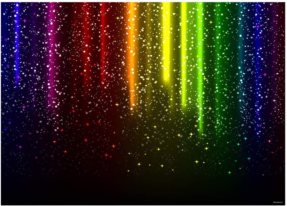 Allenjoy 7x5FT Let’s Glow Party Photography Backdrop Music Dance Disco