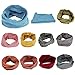 FEITONG Fashion New Infant Toddlers Baby Kids Boys Girls Scarf Colors Stitching O-ring Knit Woolen Baby Scarf Neck Warmer