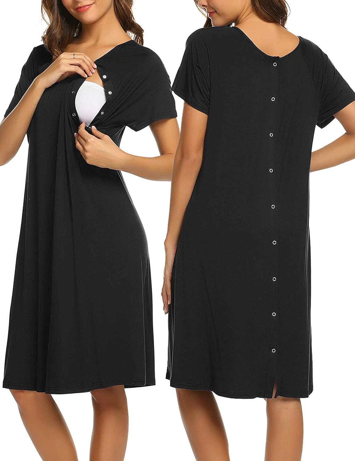 Gown Room Women Rsquo;s Nursing/delivery/labor/hospital Nightdress