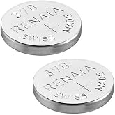 Renata Watch Battery Swiss Made Renata 370 or SR920SW 1.5V (2 Batteries, 370 or SR 920 SW)