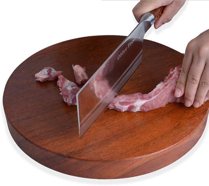Gyt& Solid wood cutting board, round cutting board, cutting board (slaughtering block), highend
