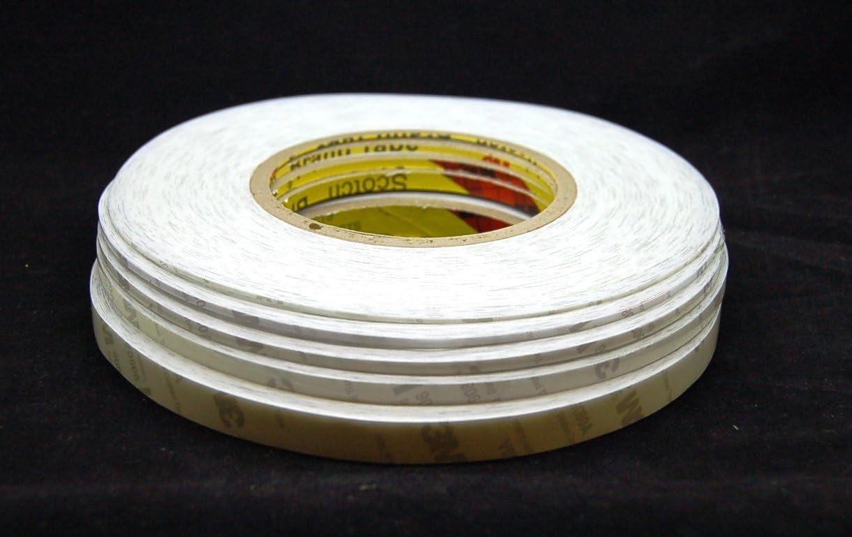 3M 9080A Double Sided Transparent Tape for Mobile Phones, Electronics, Craft, 1mm-10mm Variations (1mm+2mm)