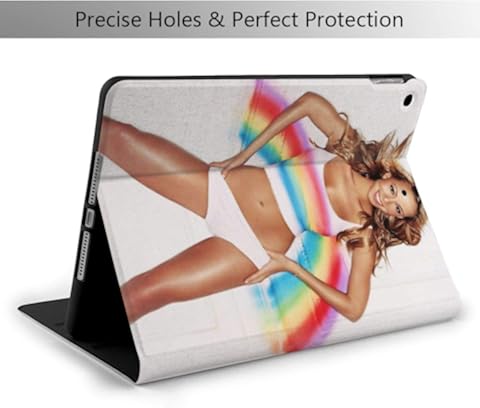 Wehoiweh Mariah Ca-Rey - Carcasa antiarañazos fina y ligera con soporte ajustable, función de reposo/desactivación automática, protección trasera para iPad Air3 10.5 iPad 7ª 10.2 talla única