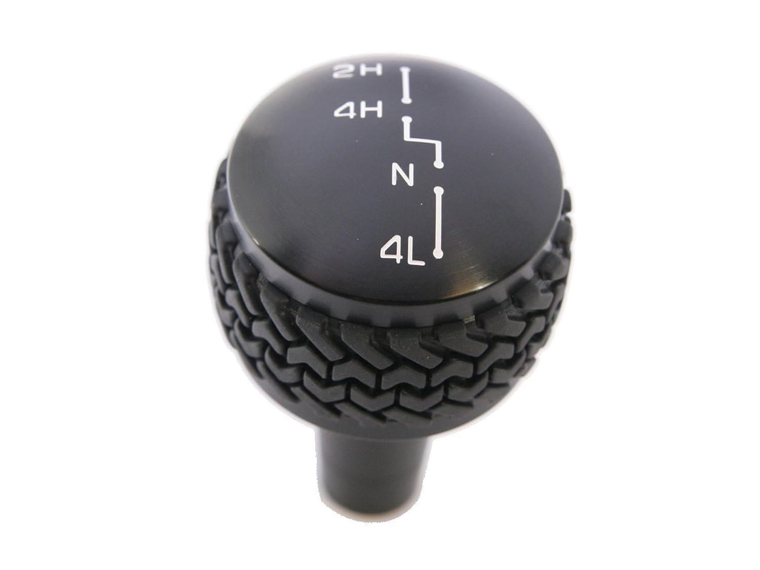 Parti per auto VMS Racing 10x1.25mm Thread 5 Speed TypeR Shift Knob in Black Billet Aluminum