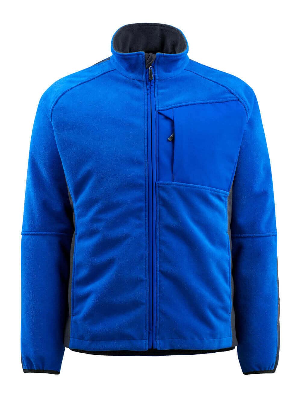 Mascot 15603-259-11010 Marburg Unique Mesh Lining Water Repellent Fleece Jacket, Size L, Royal/Dark Navy