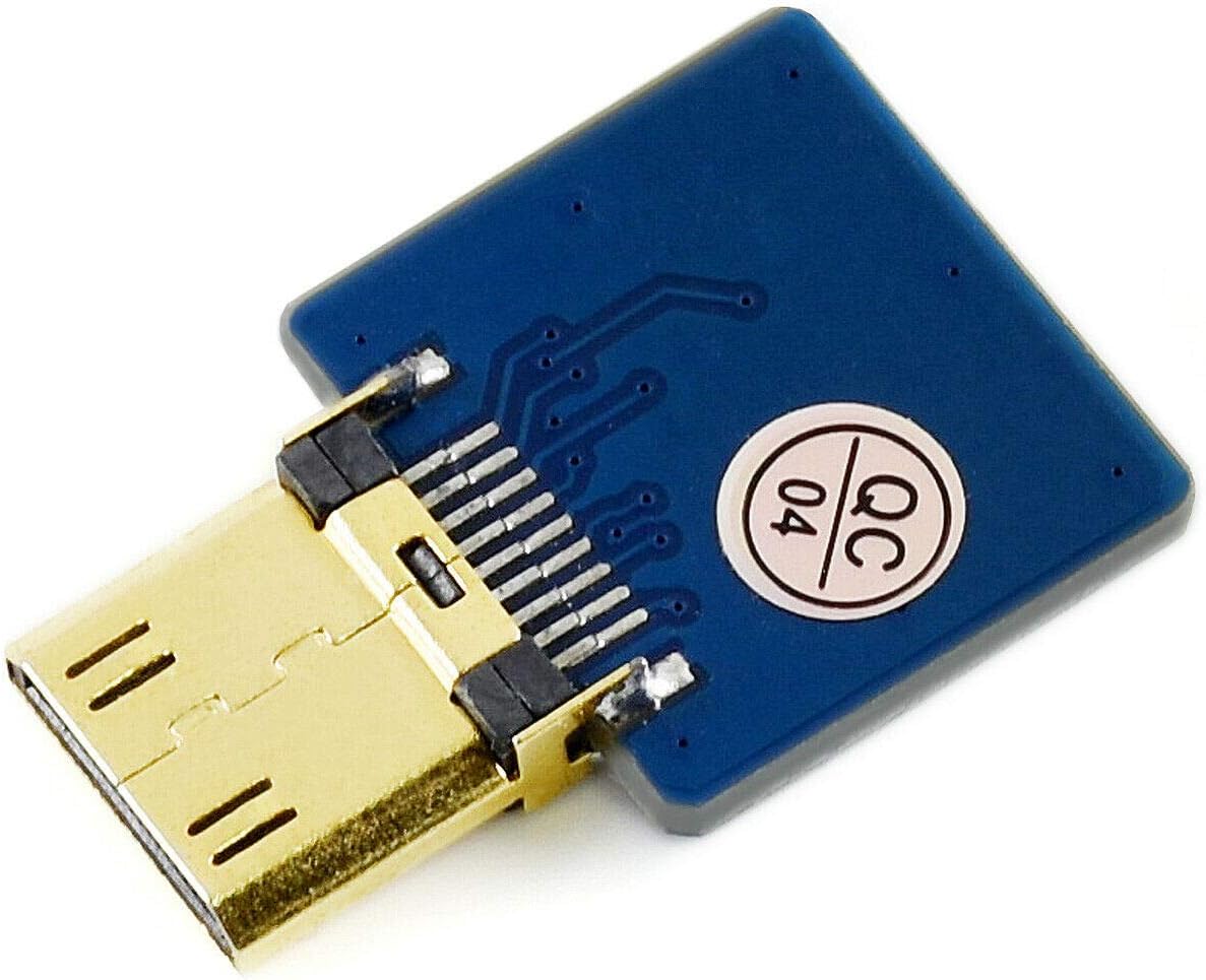 SB Components DIY Cable Adapter: Straight HDMI Ribbon to Build Custom Cables with Standard HDMI Type A Male Connector - Image 4