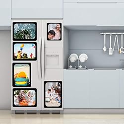 sooard Magnetic Photo Frames, 10 Pack Magnetic
