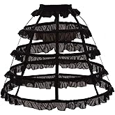 GRACEART Victorian Dress Pannier Hoop Skirt Bustle Cage Skirt
