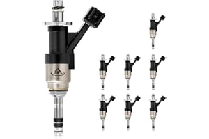 AUTO OCCASION Fuel injector Set of 8 5.3L 4.3L Compatible with Chevrolet Silverado 1500 2500 Tahoe Suburban Cheyenne GMC Sierra 1500 Yukon 5.3L 4.3l 2014 2015 2016 2017 2018 Replace 12668390 FJ1217