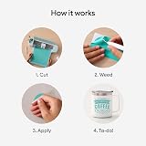 Cricut Permanent Vinyl Light Blue 4.6m Self Adhesive for All Machines view 6