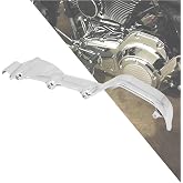 HDBUBALUS Motorcycle Chrome Inner Primary Covers Fit for Harley Touring Street Glide Road King Road Glide FLHX FLH/T 2009-2016 Chrome