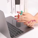 Abeillo 12 Pcs Acupressure Rings Spiky Finger Massagers Stainless Steel view 5