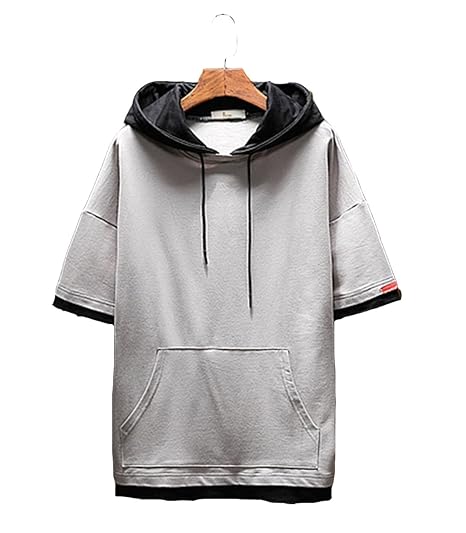 Amazon Tシャツ ファッション 夏服 メンズ 半袖 無地 七分袖