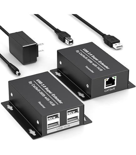 Amazon.com: Icron Ranger 2304 4 Port USB 2.0 100 Meter Cat 5e