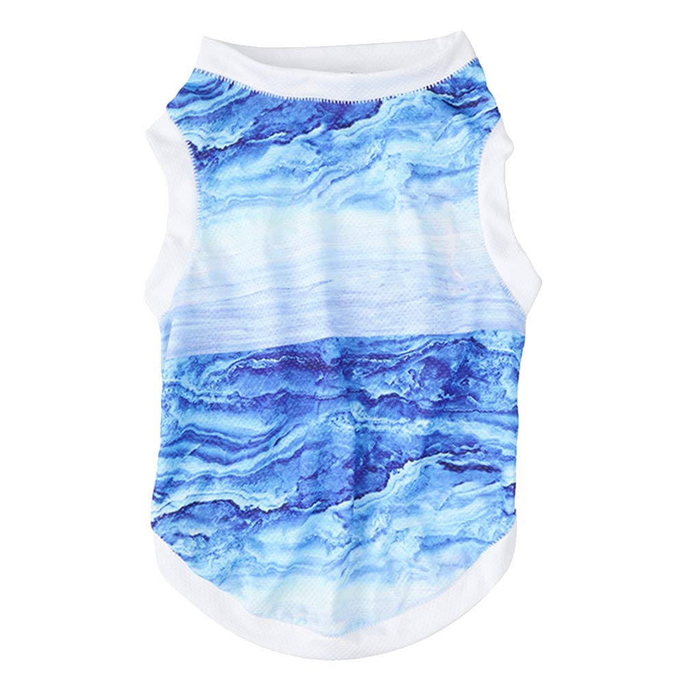 Pet Cooling Vest Cooling Vest for Dogs Jacket Dog Clothing Clothes Pet Garment Waistcoat Clothing Summer Jackets The Cat Summer Dress
