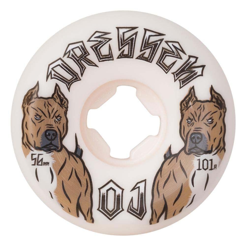 OJ Wheels Dressen Pit Elite Mini Combo Skateboard Wheels 101a White 56mm