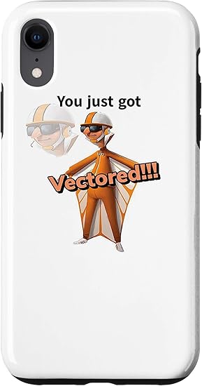 Amazon Com Iphone Xr You Just Got Vectored Meme Case