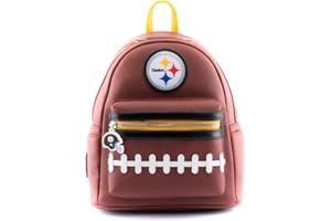 Loungefly NFL: Pittsburgh Steelers Pigskin Logo Backpack