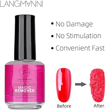 Challenge 15ml 8ml Gel Dissolvant Eclaircissant Dissolvant