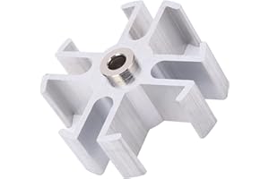 Aluminum Spacer Kit, Radiator Fan Spacer, High Performance Aluminum Cooling System for Truck, SUV, RV, Sports Car, Performanc