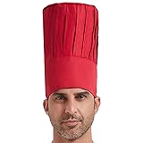 Hyzrz Chef Tall Hat Adjustable Elastic Kitchen