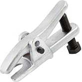 OEMTOOLS 26553 Adjustable Ball Joint Separator for Different Ball Joints | Steel Construction Ball Joint Removal, Black Oxide Pins, 7/8" Fork Opening, Max Range 1-1/8" to 2-1/8"