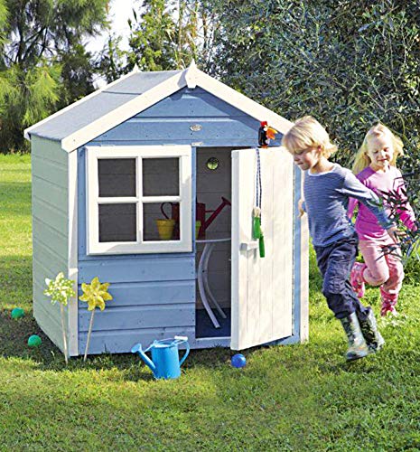 Shire 4x4 Playhouse Hut Brown 