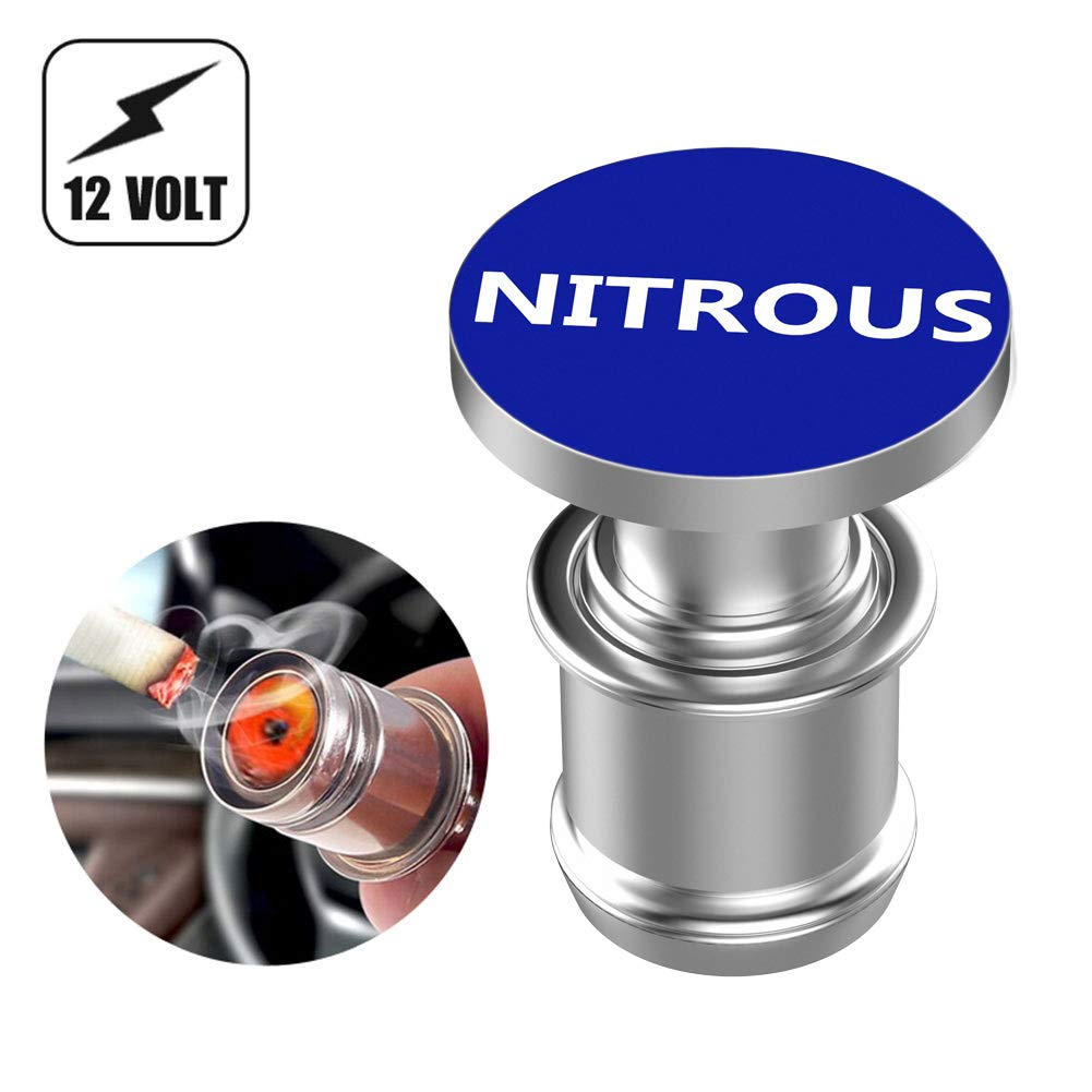 Car Cigarette Lighter Replacement NITROUS Button 12V Accessory Push