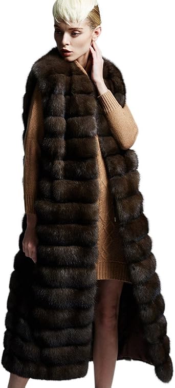Designer Fur Vest Clearance, GET 56 