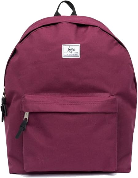 hype burgundy backpack