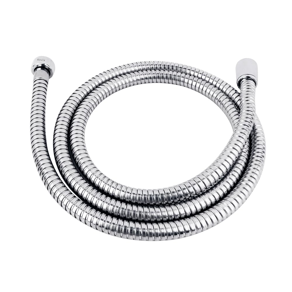 Photo 1 of Rivix Shower Hose, 70 Inches Extra Long Shower Head Hose Stainless Steel Plated Nut &Stainless Steel Insert