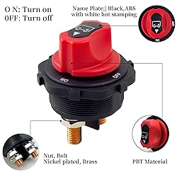 FXC Battery Disconnect Switch 12V-32V Battery