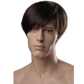 Amazon Com 8inch Heat Resistant Synthetic Straight Hairstyles