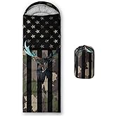 CVHOUSE Camping Sleeping Bags,3 Season Warm & Cool Weather,Lightweight,Waterproof Sleeping Bags for Adults & Kids,Traveling,and Outdoors,Camping Gear Equipment