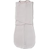 LullaBaby "Double Dream Swaddle: Exclusive Dual Wing Design, Pediatrician-Endorsed, Ultra-Soft Cotton, 0-2 Months, 6-14 lbs -