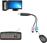TanQY PS2 to USB Adapter for Keyboard & Mouse KVM Switch Built-in IC Purple view 4